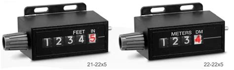 22 Series Mechanical Rotary Counters - Trumeter | Mouser