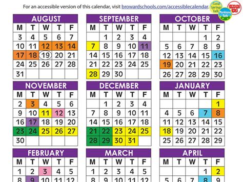 Broward County School Calendar 2021- 2022 | Important Update