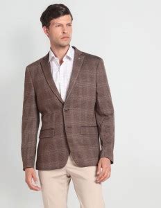 ARROW Checkered Single Breasted Formal Men Blazer - Buy ARROW Checkered ...