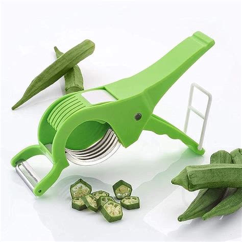 Buy Kuber Industries Plastic 2 in 1 Vegetable & Fruit Multi Cutter ...