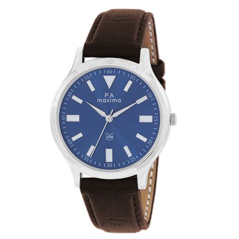 Maxima Analog Blue Dial Men's Watch - O-44961LMGI : Amazon.in: Watches