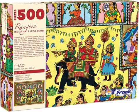 Buy Frank Phad's Rajasthan Tales Jigsaw Puzzle (500 Pieces) for Adults ...
