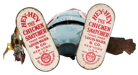 Lot Detail - Marx Hey-Hey The Chicken Snatcher Wind-Up Toy.