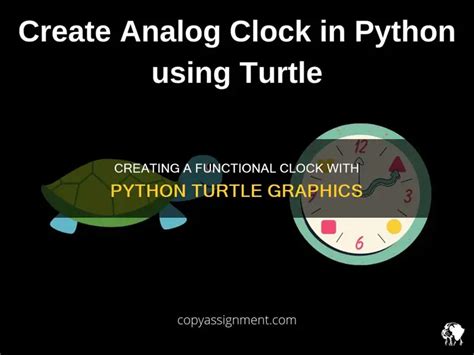 How to Make Python Clock in Python Turtle 的图像结果