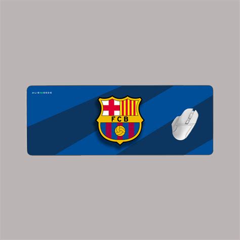 FC Barcelona Logo Desk Mat for Gamers & Barça Fans | Alienneeds ...