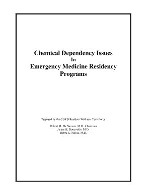 Fillable Online sloe - Council of Emergency Medicine Residency ...