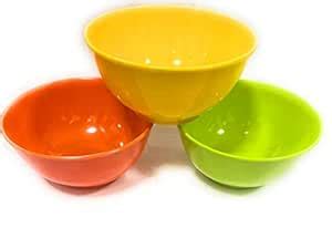 Buy Melamine 3 Pieces Mixing Bowl Set- 1500 ML(Each Bowl 500ML) Online ...