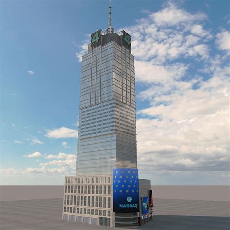 Conde Nast Building (4 Times Square) 3D Model $49 - .max - Free3D