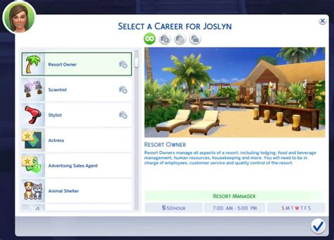 Image result for Custom Jobs Sims 4 Mod