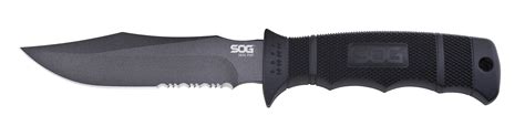 Free Shipping! SOG Seal Pup Fixed Blade Knife with Serrated Copper ...