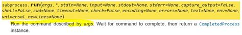 Image result for Python Subprocess.call vs Run vs Popen
