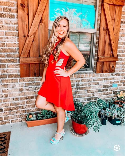 Rave Michele💕🌸 on Instagram: “High heels, Red dress 😍👠 . Love my dress ...