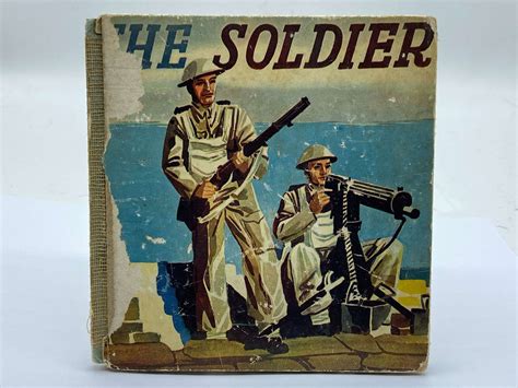 WW2 British Home Front Book Circa 1940 “The Soldier By M C Carey” in Books