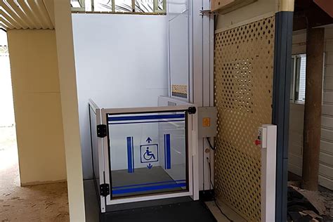 Image result for Loading a Vertical Platform Lift