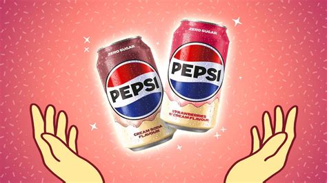 New Pepsi Flavors! Pepsi Strawberries ‘n’ Cream & Cream Soda Arrive in ...