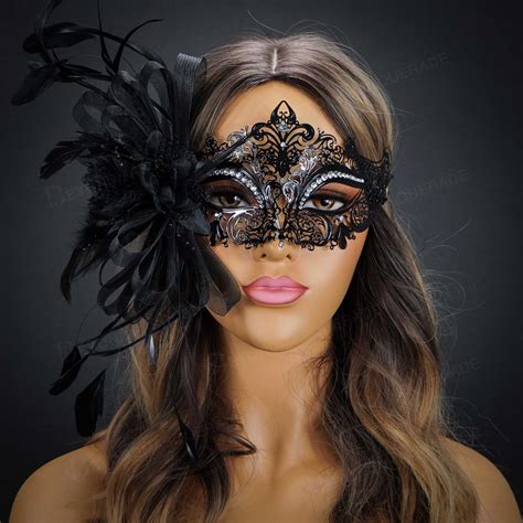 Black Masquerade Masks