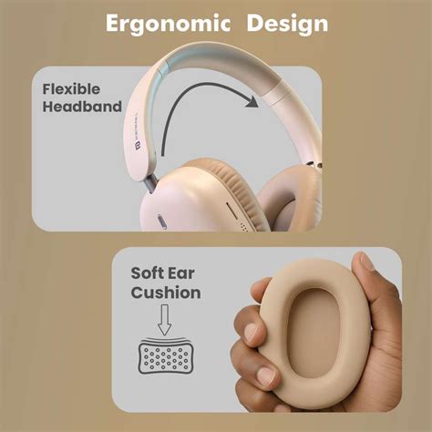 Portronics Muffs M6 Over Ear Wireless Bluetooth Headphone, 40 Hours ...