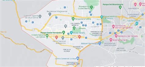 ¿Dónde está Santa Tecla (El Salvador)? Mapa Santa Tecla (El Salvador ...