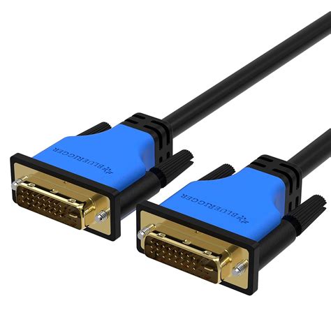 BlueRigger DVI Male to DVI Male Digital Dual-Link Cable (3 Feet / 0.9 ...