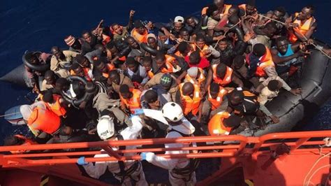 Immigrants storm Ceuta