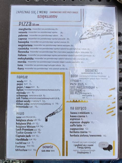 Menu at Paleta Food&Friends restaurant, Kórnik