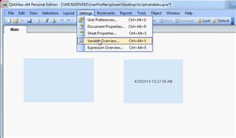QlikView Edit Script 的图像结果
