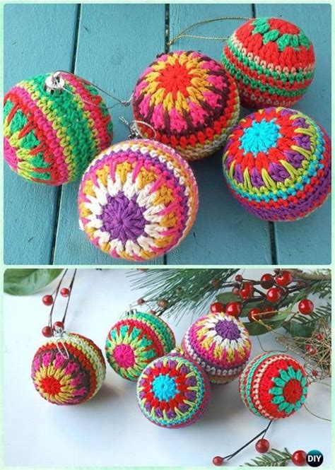 crochet christmas decorations kit