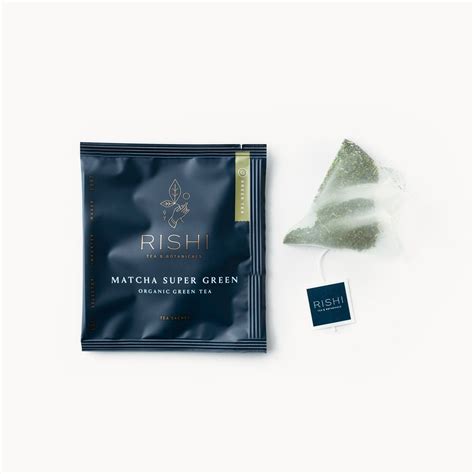 Matcha Super Green Tea Bags | Organic Green Tea | Rishi Tea