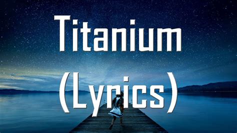 Image result for Titanium Song