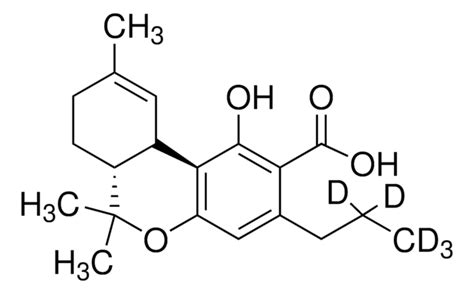 Tetrahydrocannabivarinic acid-D5 (THCVA-D5) solution 100 μg/mL in ...
