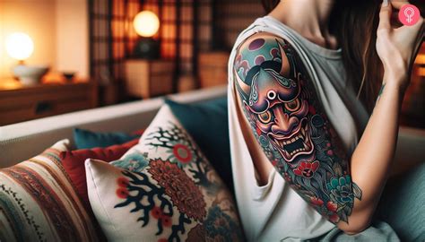 8 Stunning Japanese Mask Tattoo Designs With Meanings