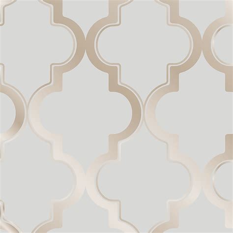 Tempaper 28-sq ft Bronze Gray Vinyl Geometric Self-adhesive Peel and ...