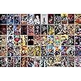 KARTMEN Set of 60 mix anime wall collage kit manga and color Small Wall ...