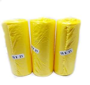 KWEL Plastic Disposable Garbage Bags/Dustbin Covers, 3 Packs Of 30 ...