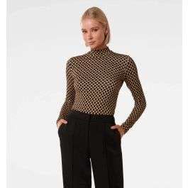 Buy Winton Geo Valera Skivvy Neck Long Sleeve T- Shirt Online