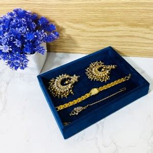 la trove Luxury Small Plain Jewellery Tray Universal Tray | Organiser ...