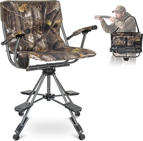 LET'SCAMP LET'S CAMP Folding Hunting Chair for Blinds 360 India | Ubuy