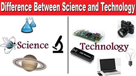 Image result for Science vs Technology Examples