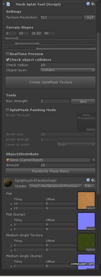 Image result for Unity Splatmap to Mesh