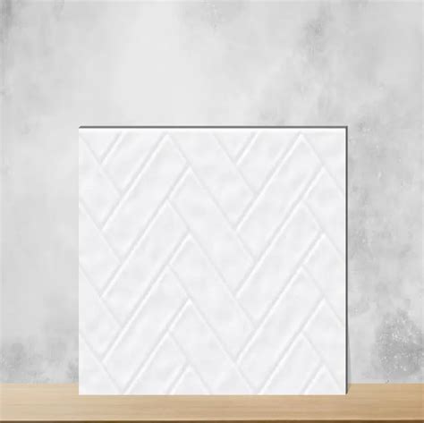 Buy Ceramic Light Albaster White Tiles 12x18 inch 6 mm | DecorStation