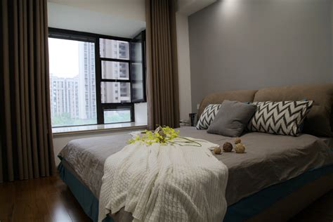 现代二居室110平米25万-凤凰大楼装修案例-上海房天下家居装修网