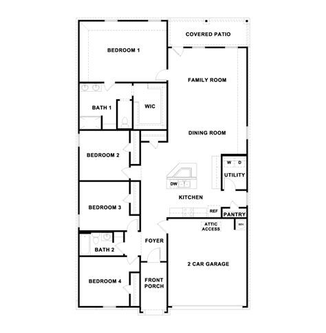 Floor Plan in Monarch Ranch | Manor, TX | D.R. Horton