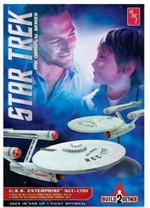 AMT 1:65/1:10 Scale Star Trek USS Enterprise Build2gether Model Kit - 1 ...
