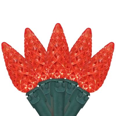 LED Red Christmas String Lights at Lowes.com