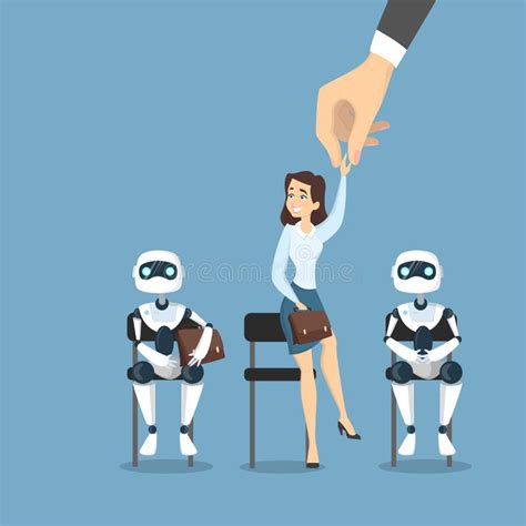 human rights for robots we're getting carried away Vector Art HD Wallpaper