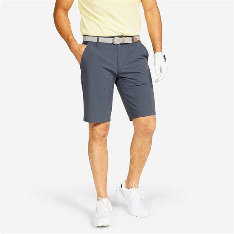 Men’s golf shorts - WW500 dark grey