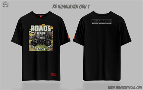 Royal Enfield Himalayan printed Cotton T-shirt – Street Soul Clothing