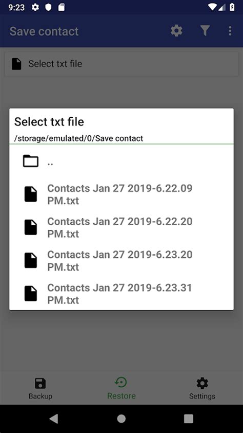 Image result for Save Contacts From Android Phone to Computer