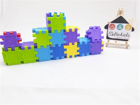 Mix Blocks - Model 4 - Building Blocks - Square - EKT0557 ...