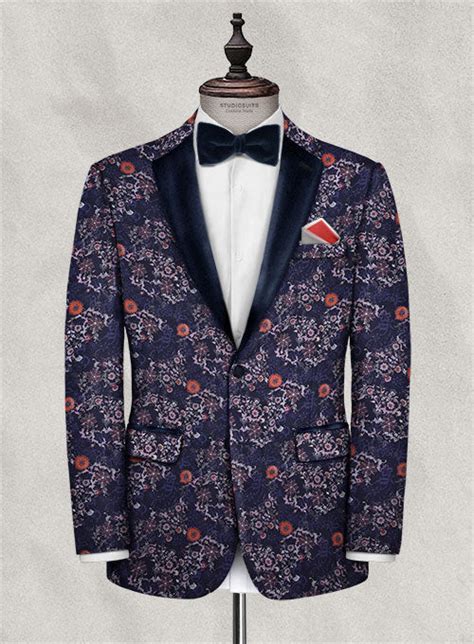 Italian Cotton Pentza Tuxedo Jacket – StudioSuits